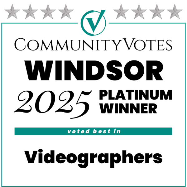 CommunityVotes Windsor 2025 Platinum Winner, Videographers